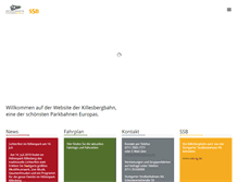Tablet Screenshot of killesbergbahn.de
